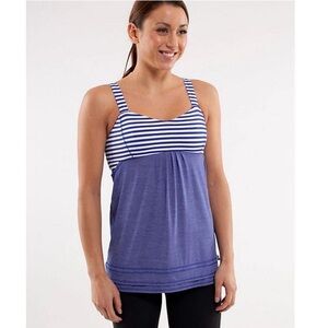 LuLulemon Back On Track Tank Top Size 10